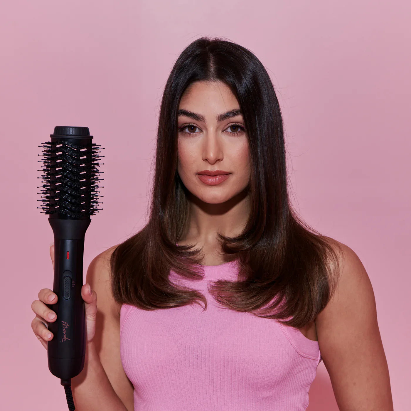 Mermade blow dry brush - sleek black