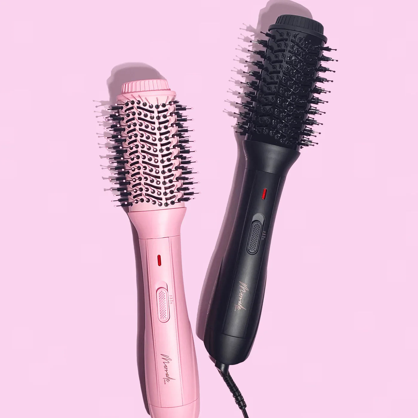 Mermade blow dry brush - sleek black