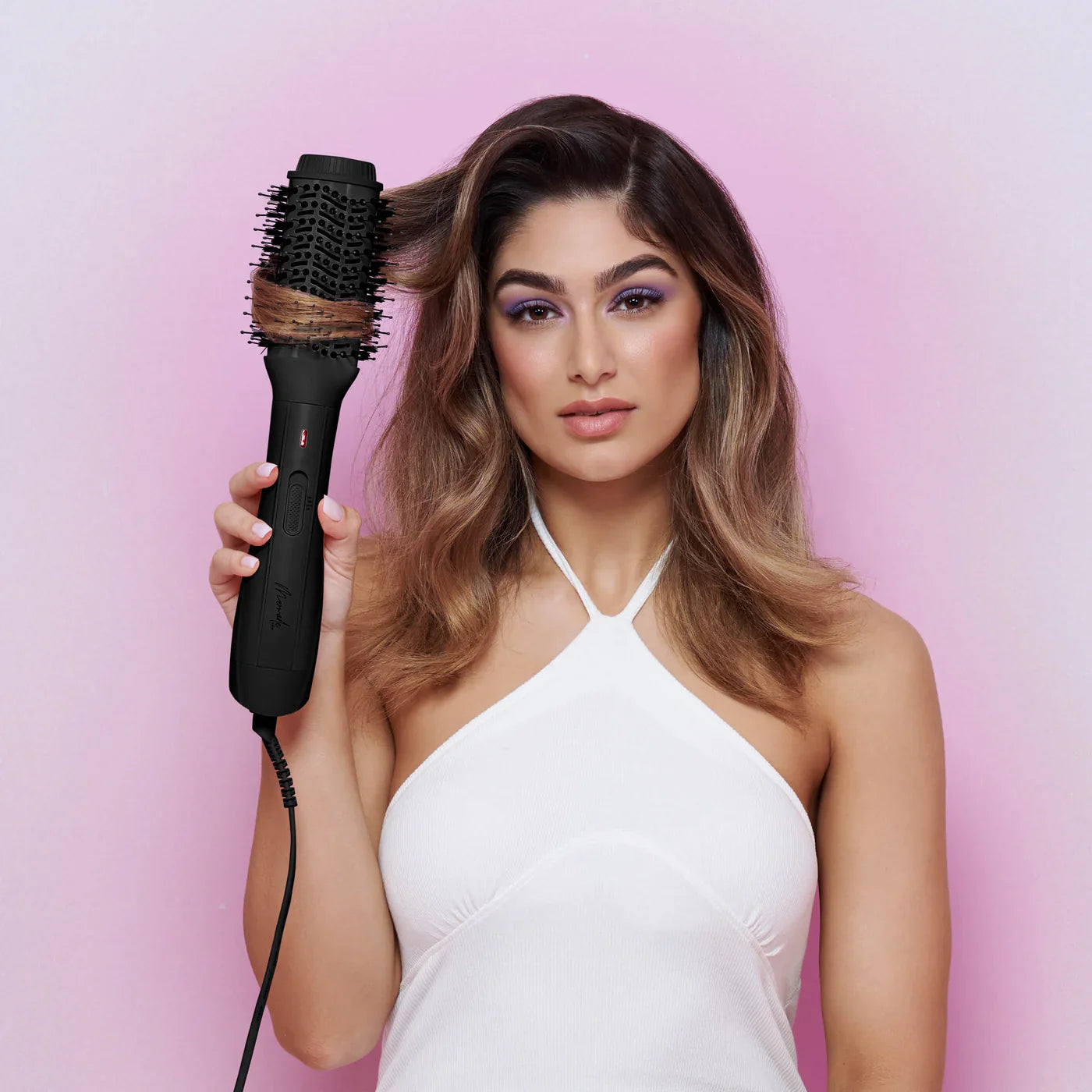 Mermade blow dry brush - sleek black