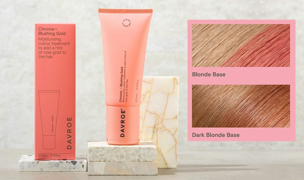 Davroe Blushing Gold Chroma Treatment 200ml