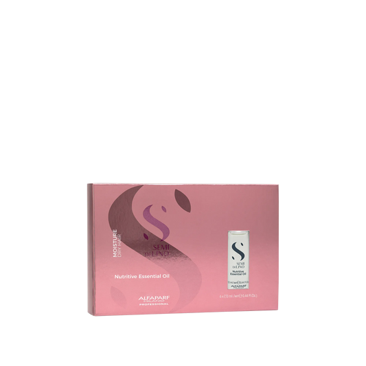 Alfaparf Milano Semi Di Lino Moisture Nutritive Essential Oil Treatment 6 by 13ml