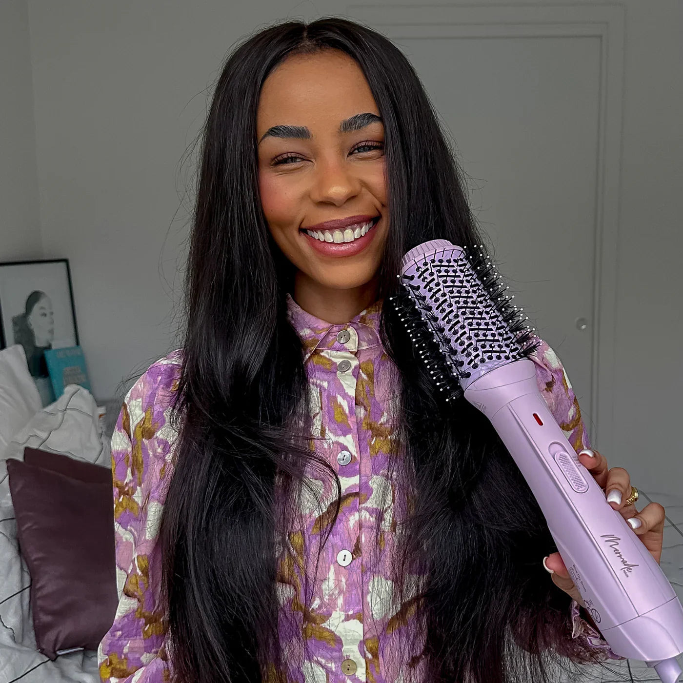 Mermade blowdry brush -Baby Lilac