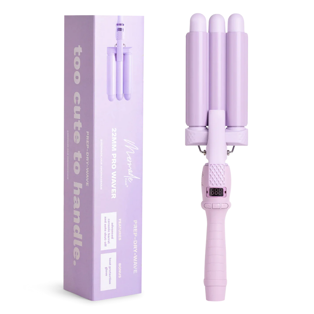 Mermade pro hair waver - 22mm cutie® lilac