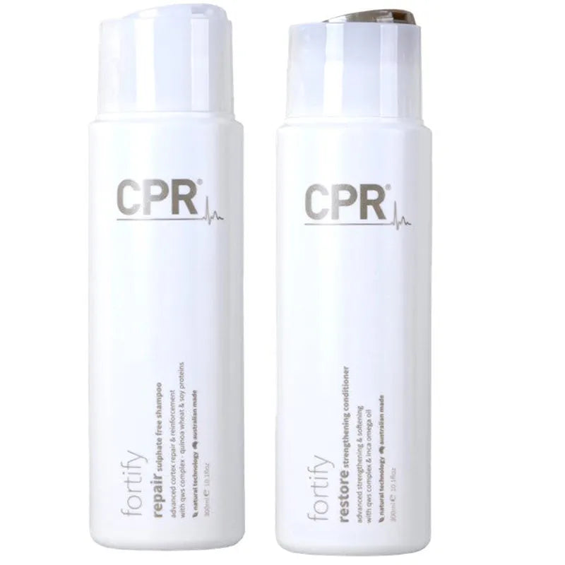 CPR fortify repair shampoo and restore strengthening conditioner 300ml pack