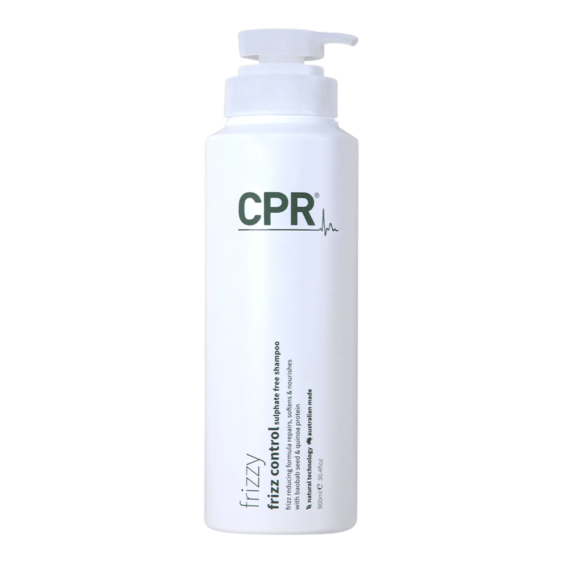 CPR frizzy frizz Control Sulphate Free Shampoo 900ml