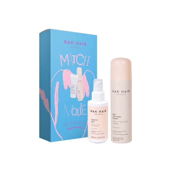 NAK Nourish Hair Oil & Dry Texture Pack 📣