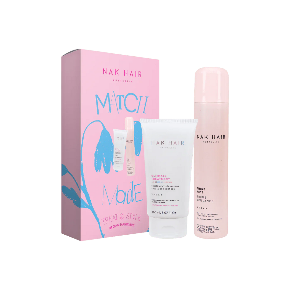 NAK Ultimate Treatment & Shine Mist Pack 📣