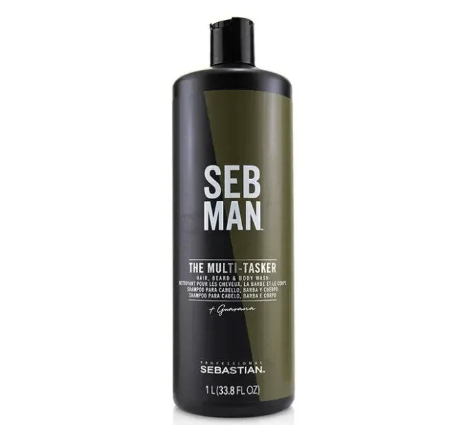 Sebastian Professional seb man the multi-tasker hair, beard & body wash 1L