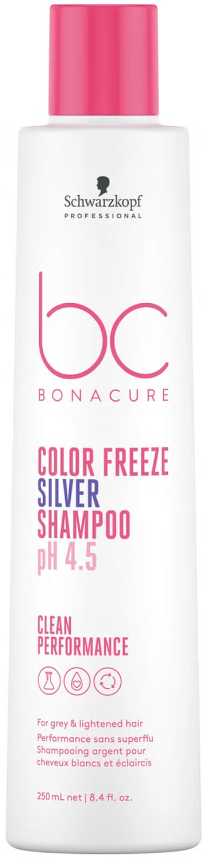 Schwarzkopf BC Clean Performance Colour Freeze Silver Shampoo 250ml