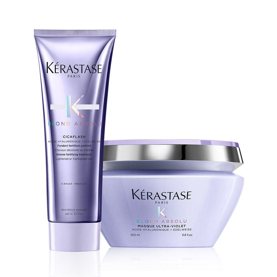 kerastase Blonde Hair Purple Conditioner & Hair Mask Duo pack 📣