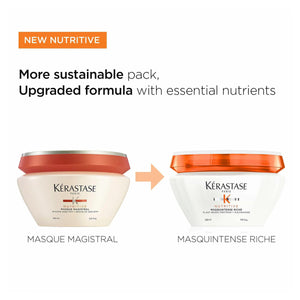 Kérastase Nutritive Rich Hair Mask for Very Dry Medium to Thick Hair 200ml