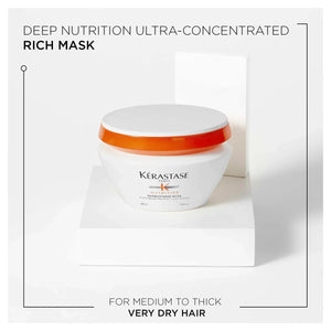 Kérastase Nutritive Rich Hair Mask for Very Dry Medium to Thick Hair 200ml