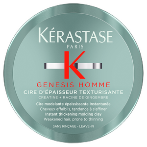 Kérastase Genesis Homme thickening clay texturiser 75ml