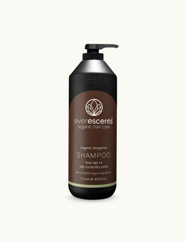 Everescents Organic Bergamot Shampoo 1L